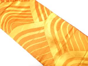 波模様織り出し　名古屋帯